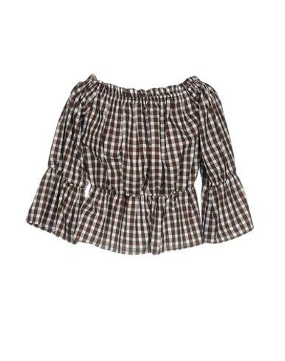 Dondup Blouses In Brown