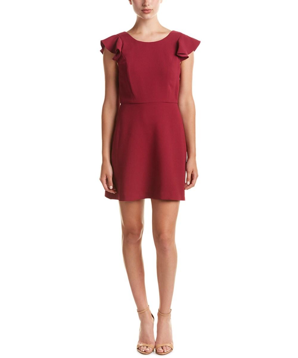 bcbgeneration flutter sleeve dress