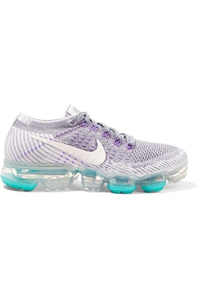 Shop Nike Air Vapormax Flyknit Sneakers In Lilac