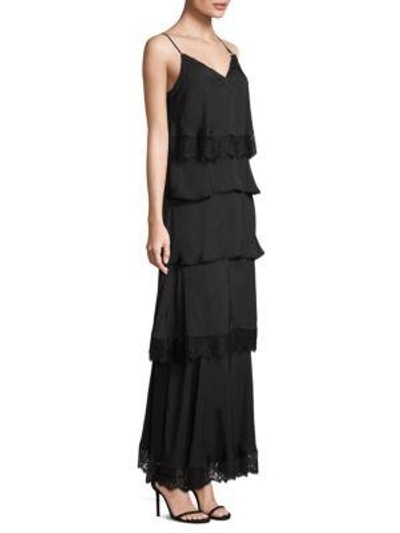 Shop Rebecca Minkoff Piper Maxi Dress In Jet Black