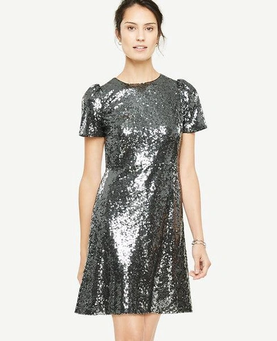 Ann taylor sequin outlet dress