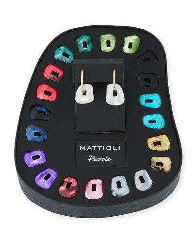 Shop Mattioli Puzzle Collection Interchangeable Hoop Earrings, Set Of 11