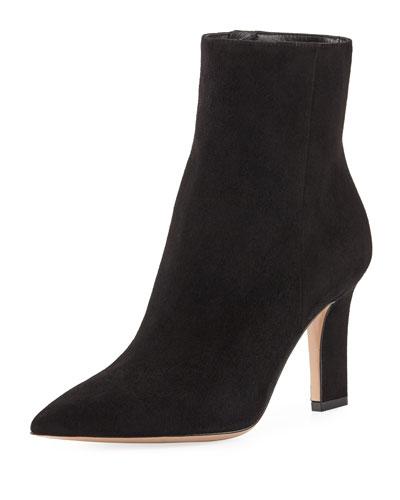 gianvito rossi pointed toe bootie