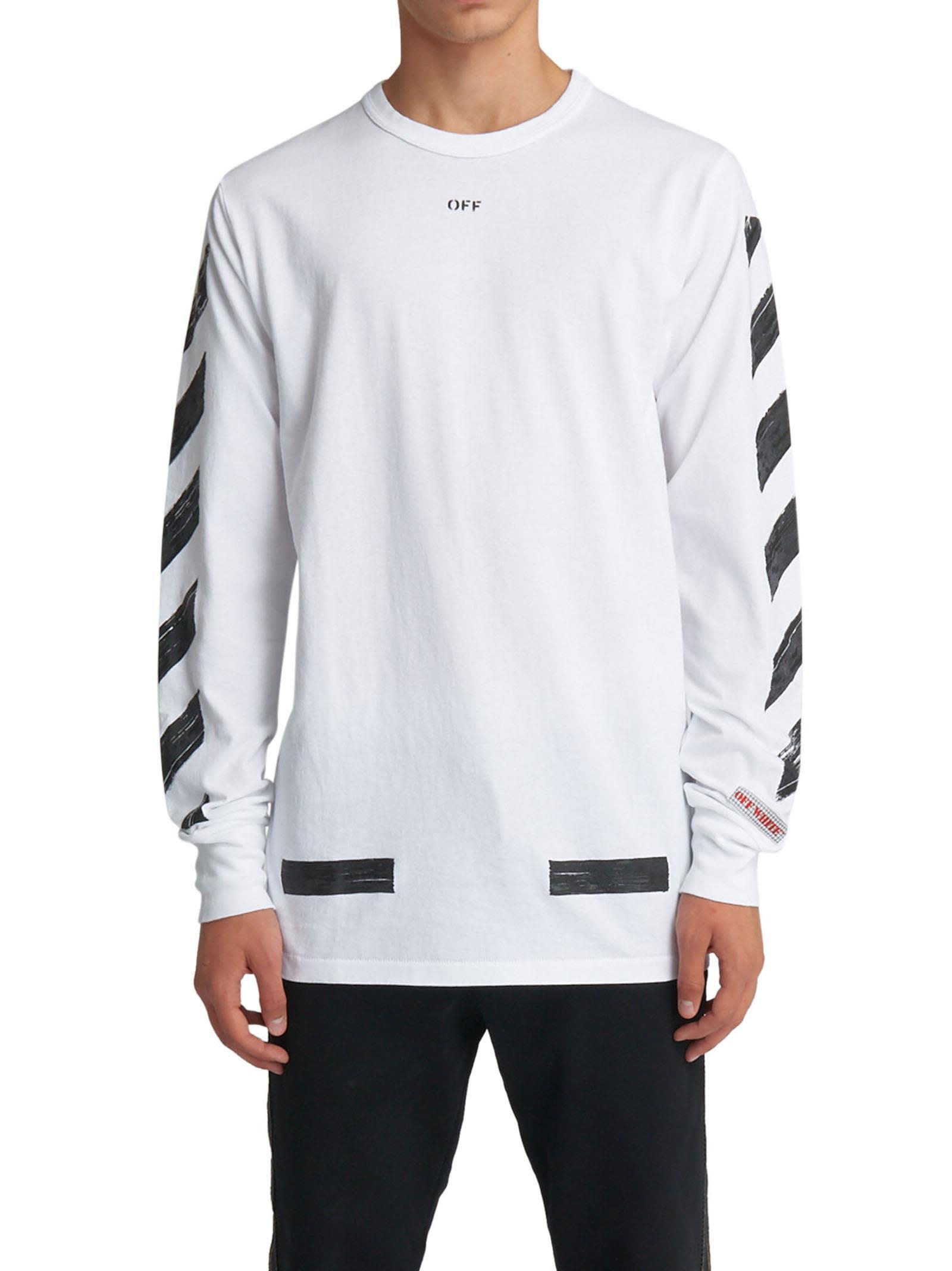 off white long sleeve cheap