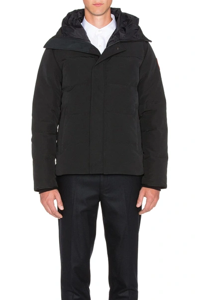 Shop Canada Goose Macmillan Parka In Black