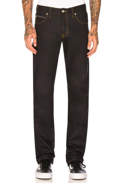 Shop Naked And Famous Skinny Guy 11.5oz Deep Indigo Stretch Selvedge