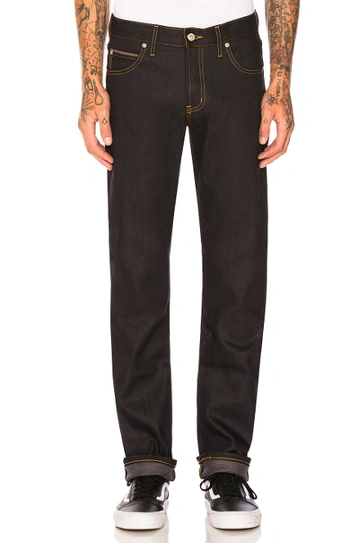 Shop Naked And Famous Skinny Guy 11.5oz Deep Indigo Stretch Selvedge