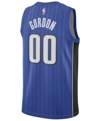 Shop Nike Men's Aaron Gordon Orlando Magic Icon Swingman Jersey In Blue