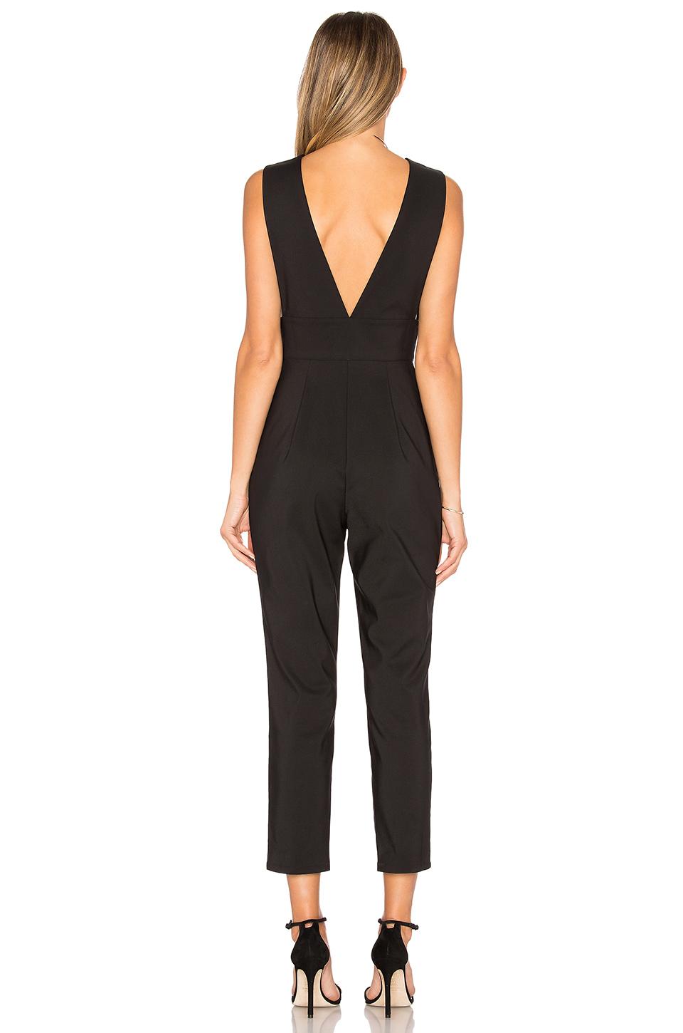 gloria deep v jumpsuit
