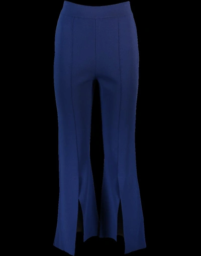 Shop Stella Mccartney Flare Pant In Royalblu