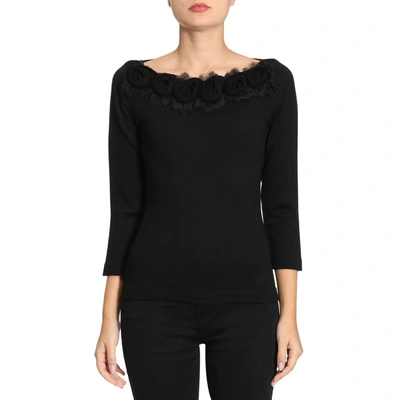 Shop Blumarine Sweater Sweater Women  In Black