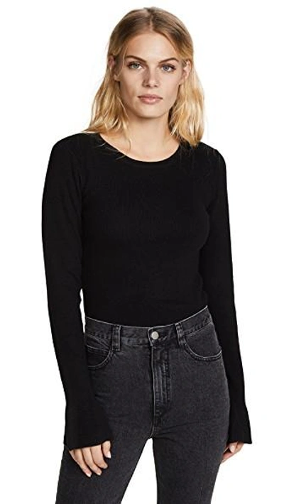 Shop Cupcakes And Cashmere Tina Sweater In Black
