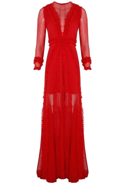 Shop Alexis Janine Dress Red