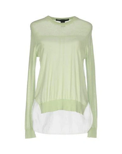 Shop Marc By Marc Jacobs Sweater In Light Green