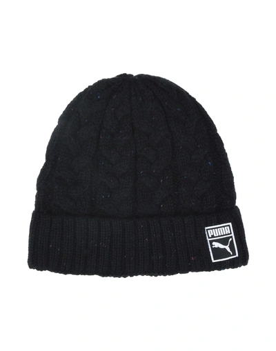 Shop Puma Hat In Black