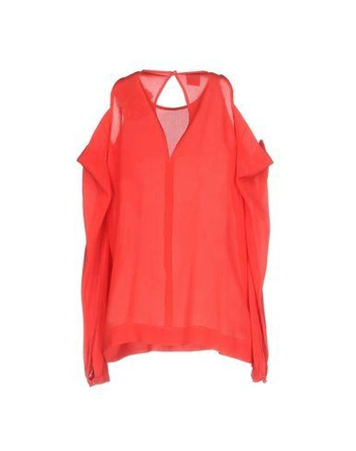 Shop Pinko Blouses In Red