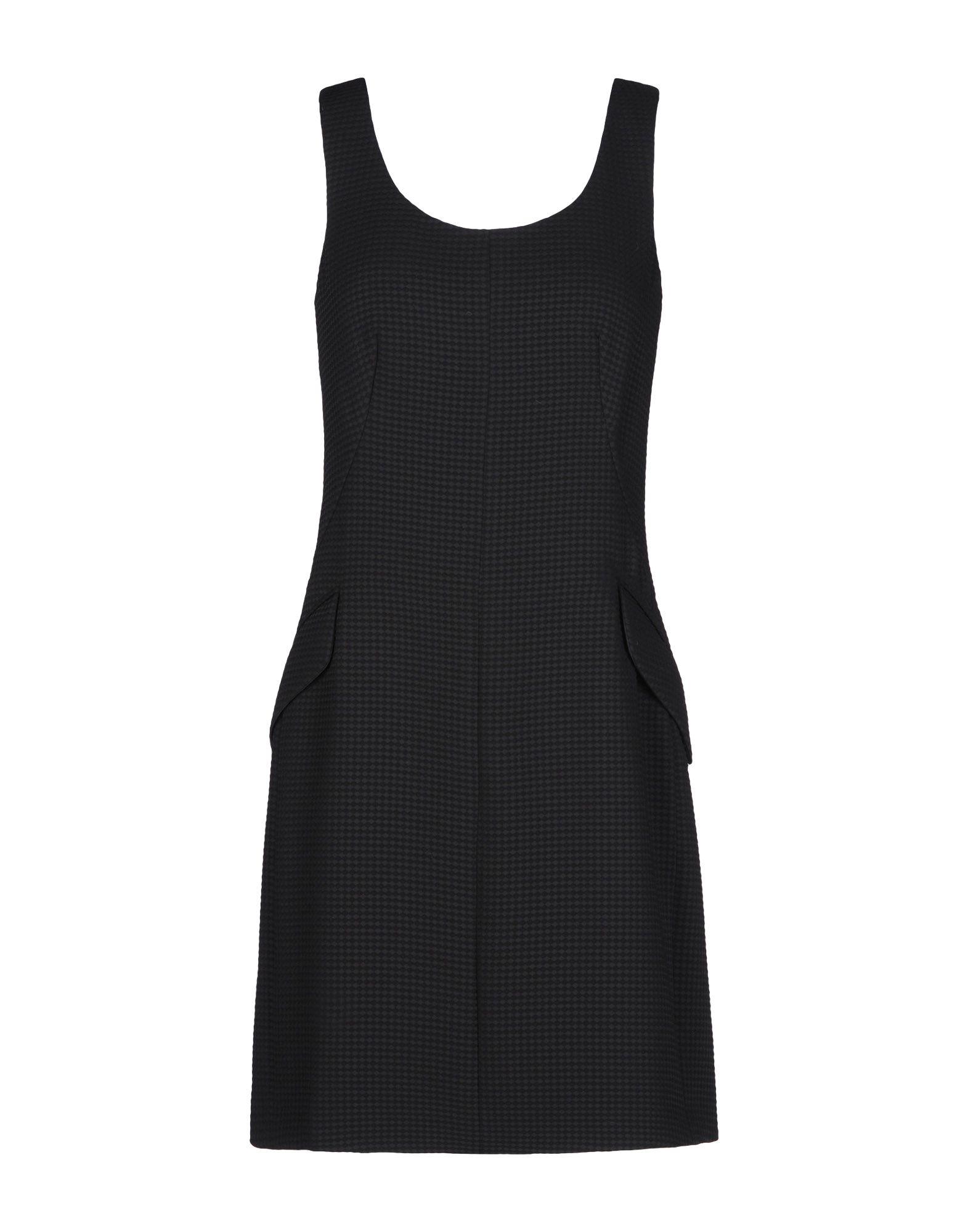 Emporio Armani Short Dress In Black 