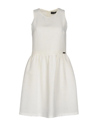 Shop Alessandro Dell'acqua Short Dress In White
