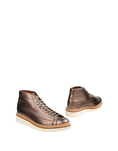 Shop Grenson Ankle Boot In Bronze