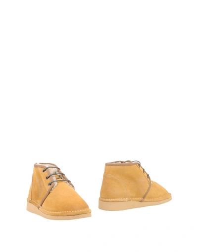 Shop Golden Goose Ankle Boot In Sand