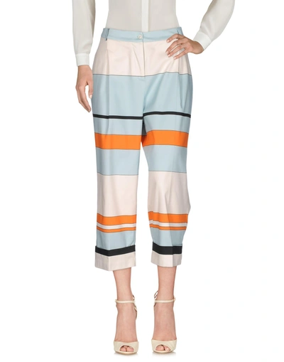 Shop Alessandro Dell'acqua Casual Pants In Sky Blue