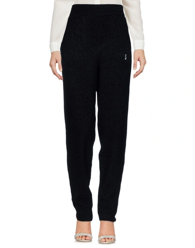 Shop Alexander Wang Casual Pants In Black