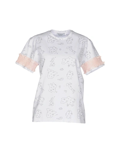 Shop Anna K T-shirt In White