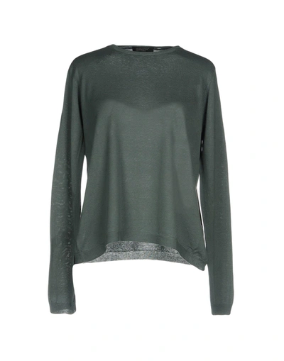 Shop Aragona Sweater In Military Green