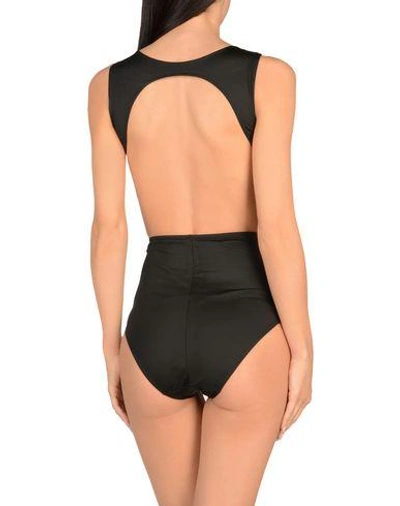 Shop Rick Owens One-piece Swimsuits In Black