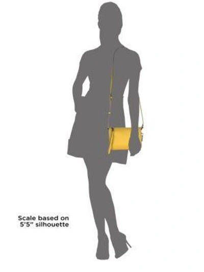 Shop Coach 1941 Mini Leather Crossbody Bag In Yellow