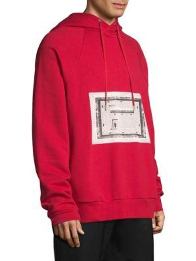 Shop Public School Bobo French Terry Hoodie In Red