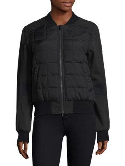 Hanley Down Filled Bomber Jacket In Polar Sea
