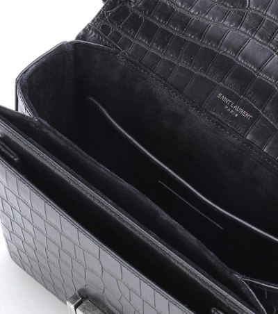 Shop Saint Laurent Medium Bellechasse Shoulder Bag In Black