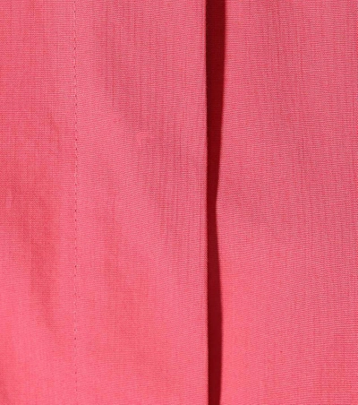 Shop Delpozo Cotton Kaftan In Pink