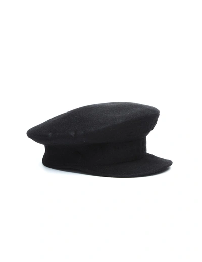 Shop The Soloist Wool Peaked Cap In Black