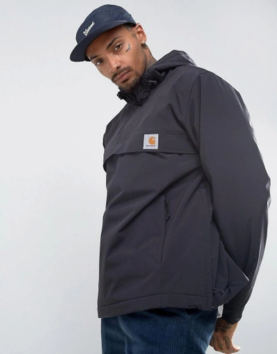 Carhartt Wip Winter Nimbus Overhead Jacket In Black - Black | ModeSens