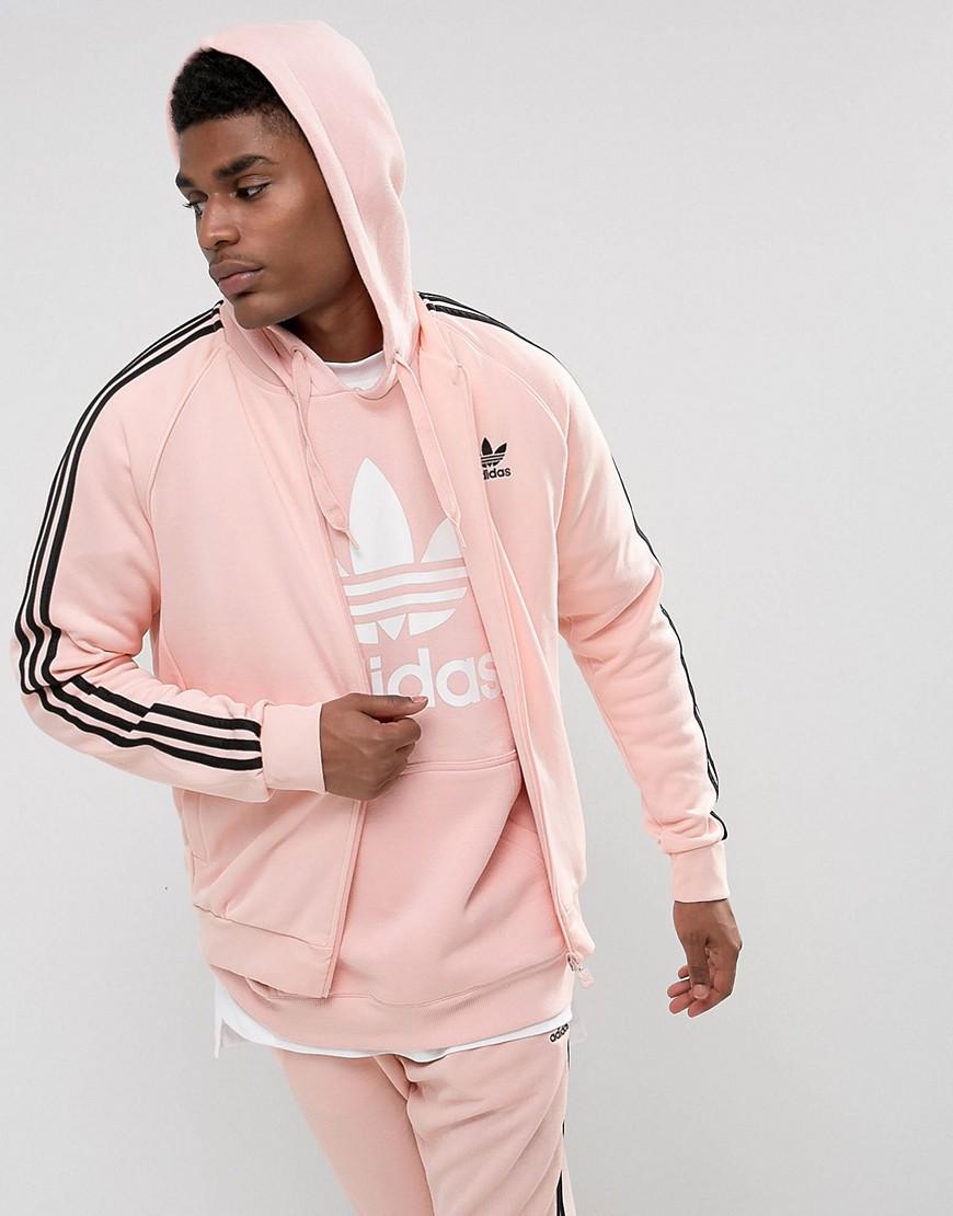 adidas peach track jacket