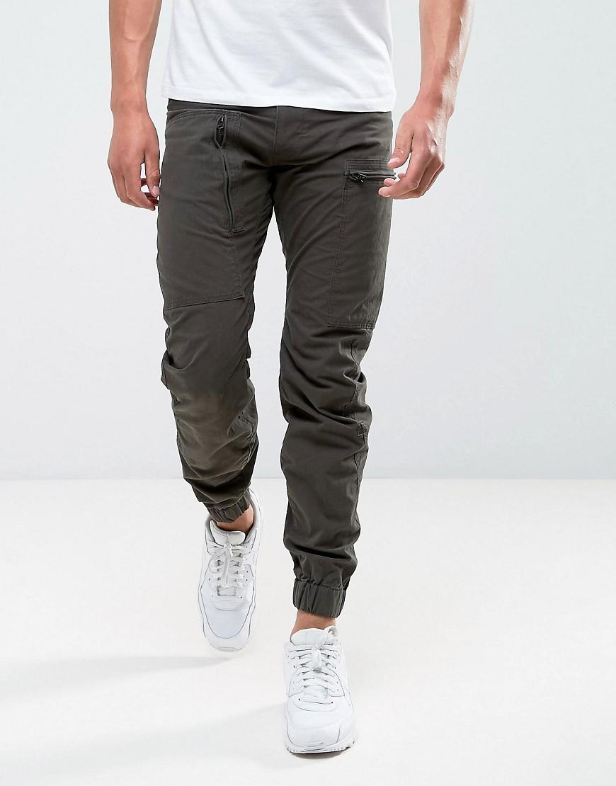 powel 3d tapered cuffed pants