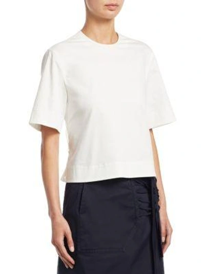 Shop Calvin Klein 205w39nyc Boxy T-shirt In White