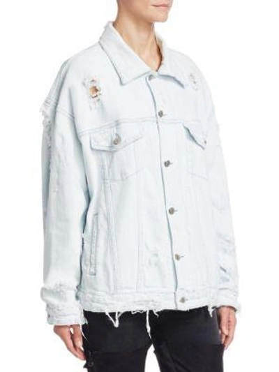 Shop The Alchemist Manny Denim Jacket In Ice