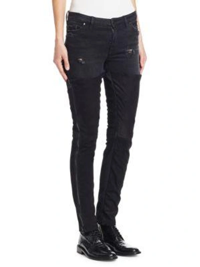 Shop The Alchemist Turner Chap Jeans In Black