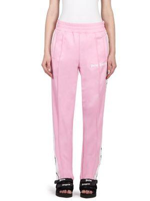 baby pink track pants