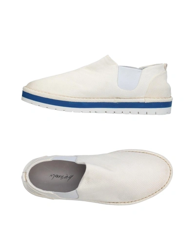 Shop Marsèll Loafers In White