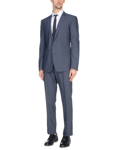 Shop Dolce & Gabbana Man Suit Lead Size 40 Virgin Wool, Elastane In Grey