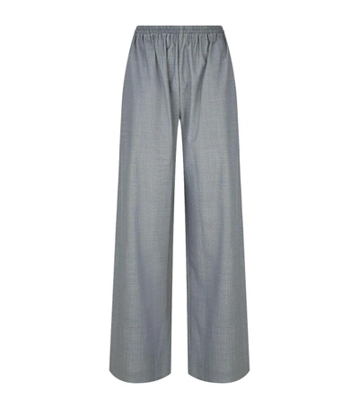 Shop Eskandar Slim Wool-blend Trousers In No Color