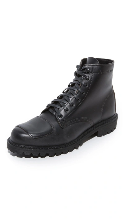 Wolverine 1000 Mile Dylan Moto Boots In Black | ModeSens