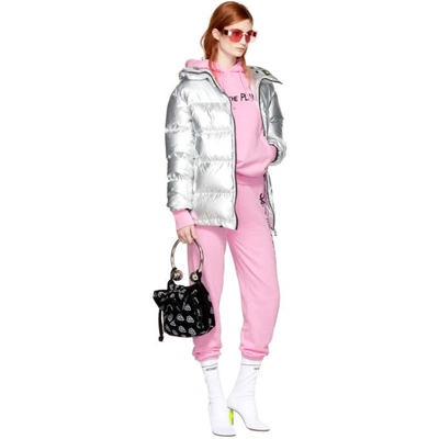 Shop Ashley Williams Ssense Exclusive Pink Save The Planet Hoodie