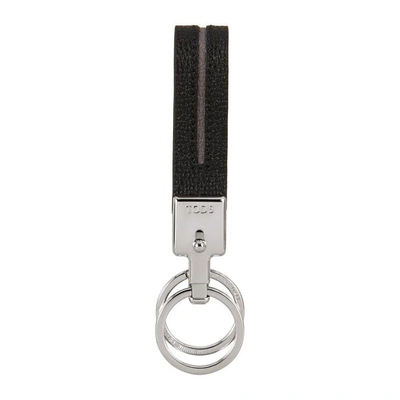 Shop Tod's Keyholder In Leather In Grey