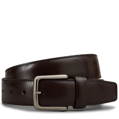 Shop Tod's Belt In Leather In Brown