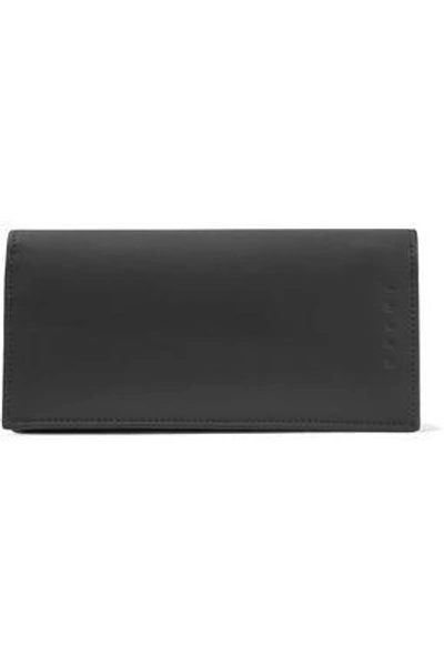 Shop Marni Woman Leather Wallet Black